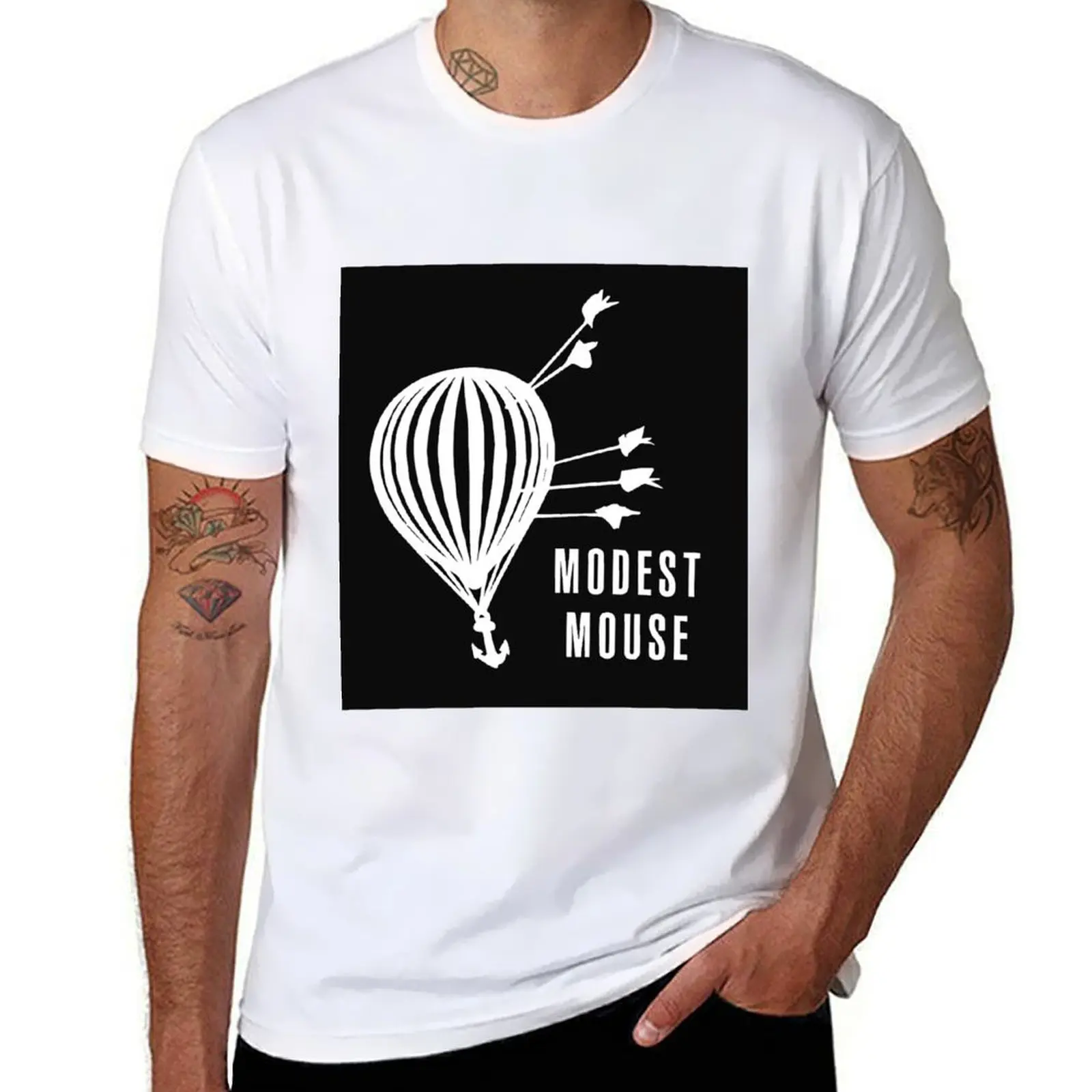 

modest mouse band T-Shirt Basic Casual Wear Short Sleeve Top
