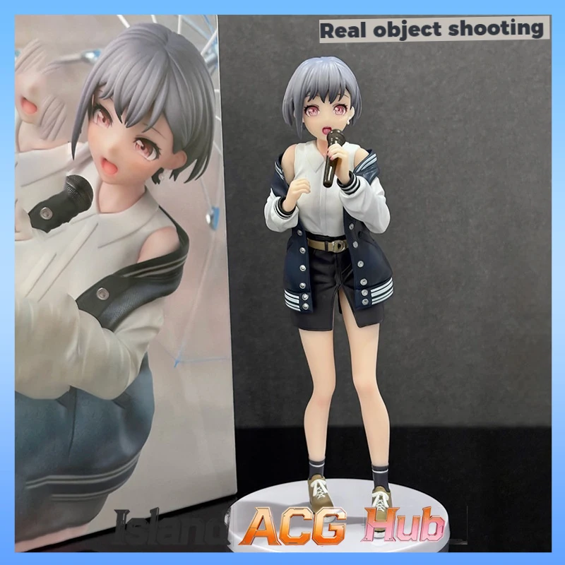 

Новый MyGO!!! Аниме-фигурка Такамацу Томори: Милая девушка с микрофоном и зонтом, настольное украшение, подарок для фанатов аниме