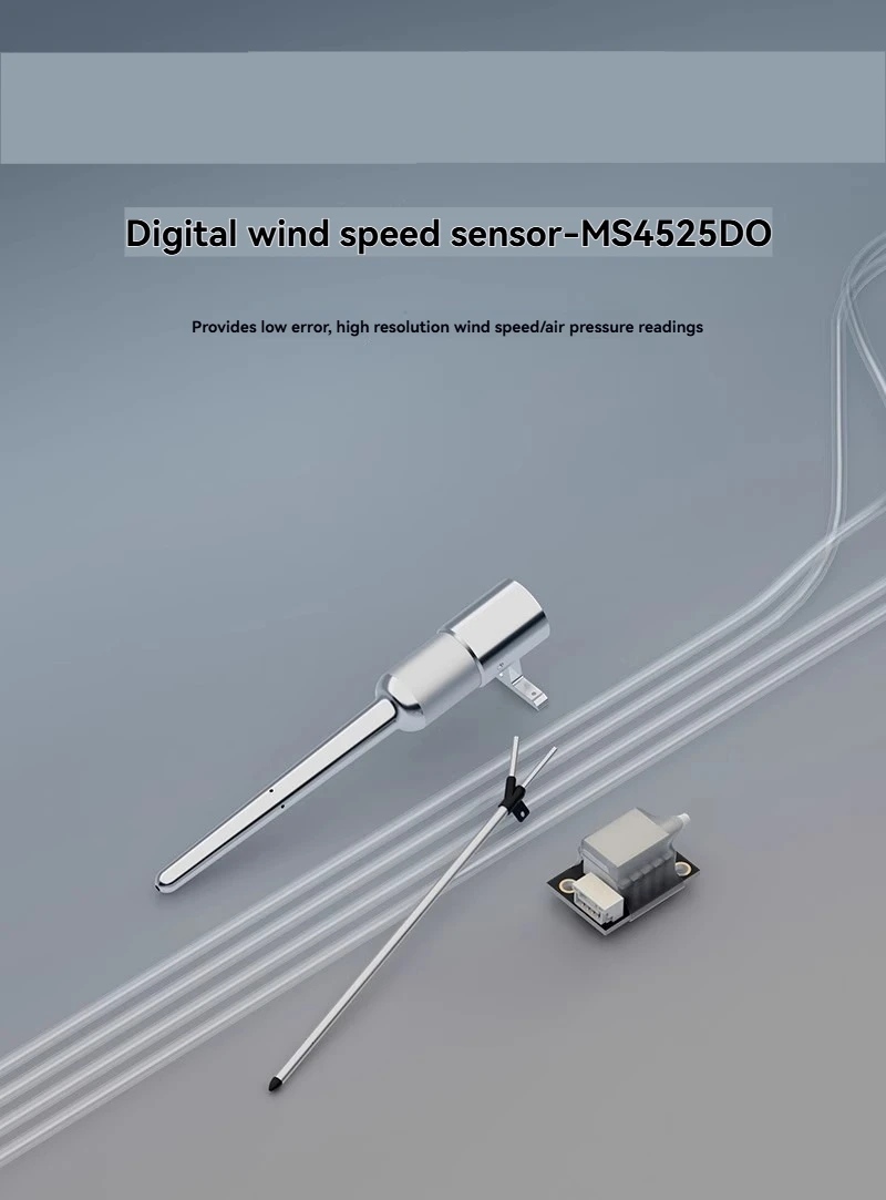 

MS4525DO Digital Airspeed Sensor for Fixed-Wing Drones VTOL and Industrial UAV Applications