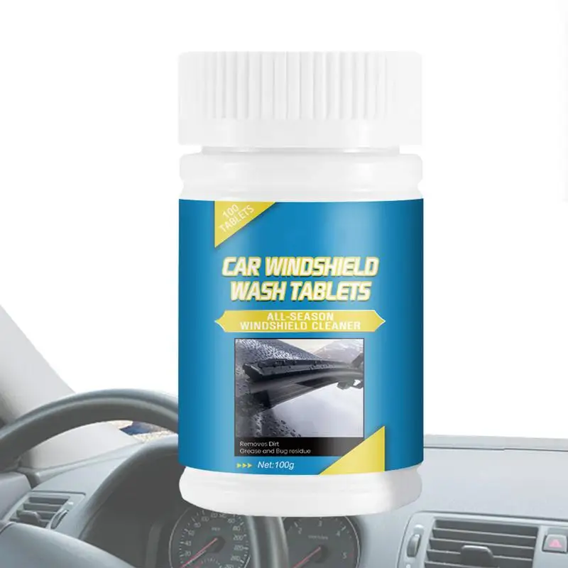 Car Windshield Washer Fluid Vehicle Windshield Wiper Fluid Tablets Automotive Long Lasting Glass Cleaning Liquid Auto tools