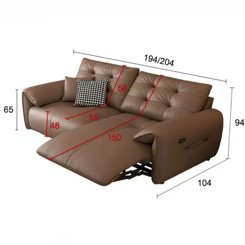 Sleeper Italian Couch Person Foldable Large Apartments Couch Space Saving Couple Sofas Wohnzimmer Luxury Room Furniture