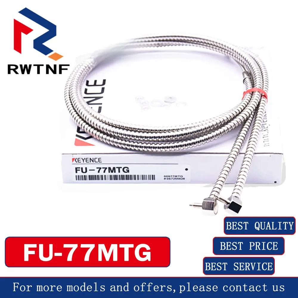 

Brand New Genuine FU-77MTG KEYENCE Stainless steel fiber optic sensor