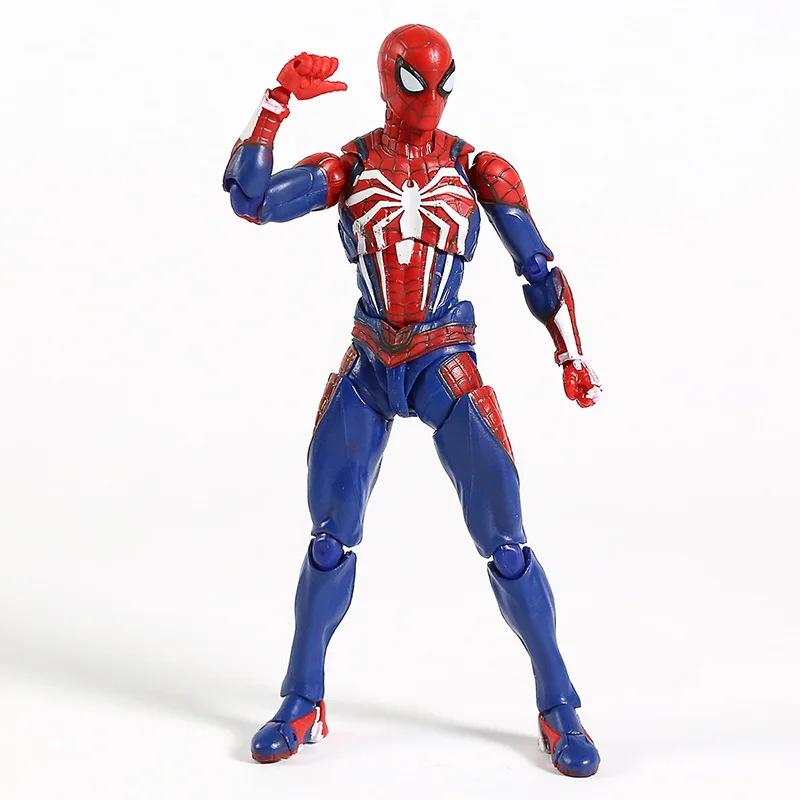 Marvel’s Spider Man Action Figure PS4 Game Version Peter Parker PVC Collection Model Toys for Child's Gifts