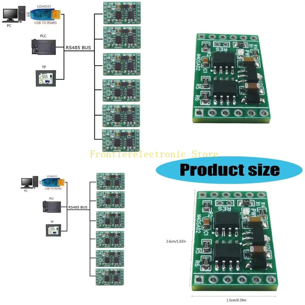 

G8DB 2CH RS485 Цифровой коллектор температуры DS18B20 Датчики 5 В 12 В 24 В modbus