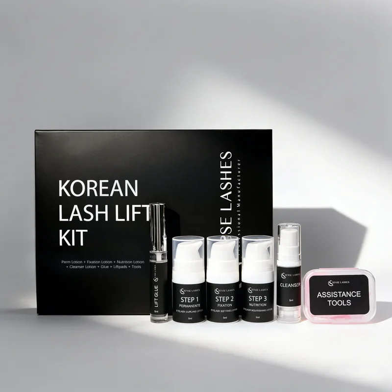 

Профессиональный набор для ламинирования ресниц Korean Lash Lift Pro Kit: стойкий эффект 6-8 недель, инструменты для завивки ресниц, для салонов и домашнего использования