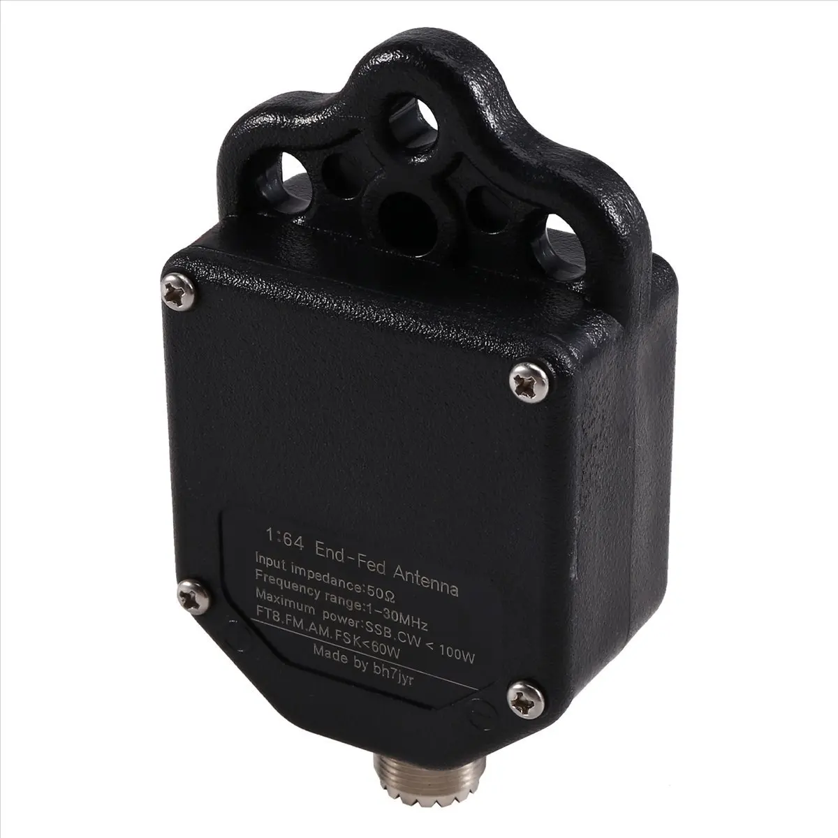Super Sale 1:64 Balun 4-Band 8-Band End-Feed Antenna Using Frequency Range 1-30Mhz Power 100W (PEP)
