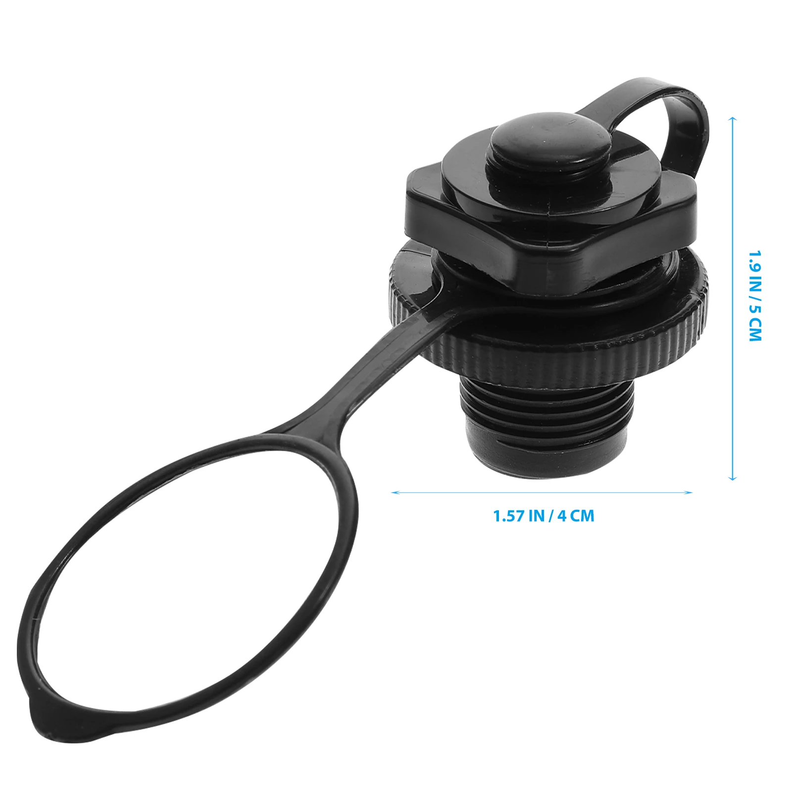 

Spiral Gas Nozzle Screw Valve Adapter for Boat Air Valve Inflatable Kayak Fishing Pump Hose Replacement PVC Anti Leak