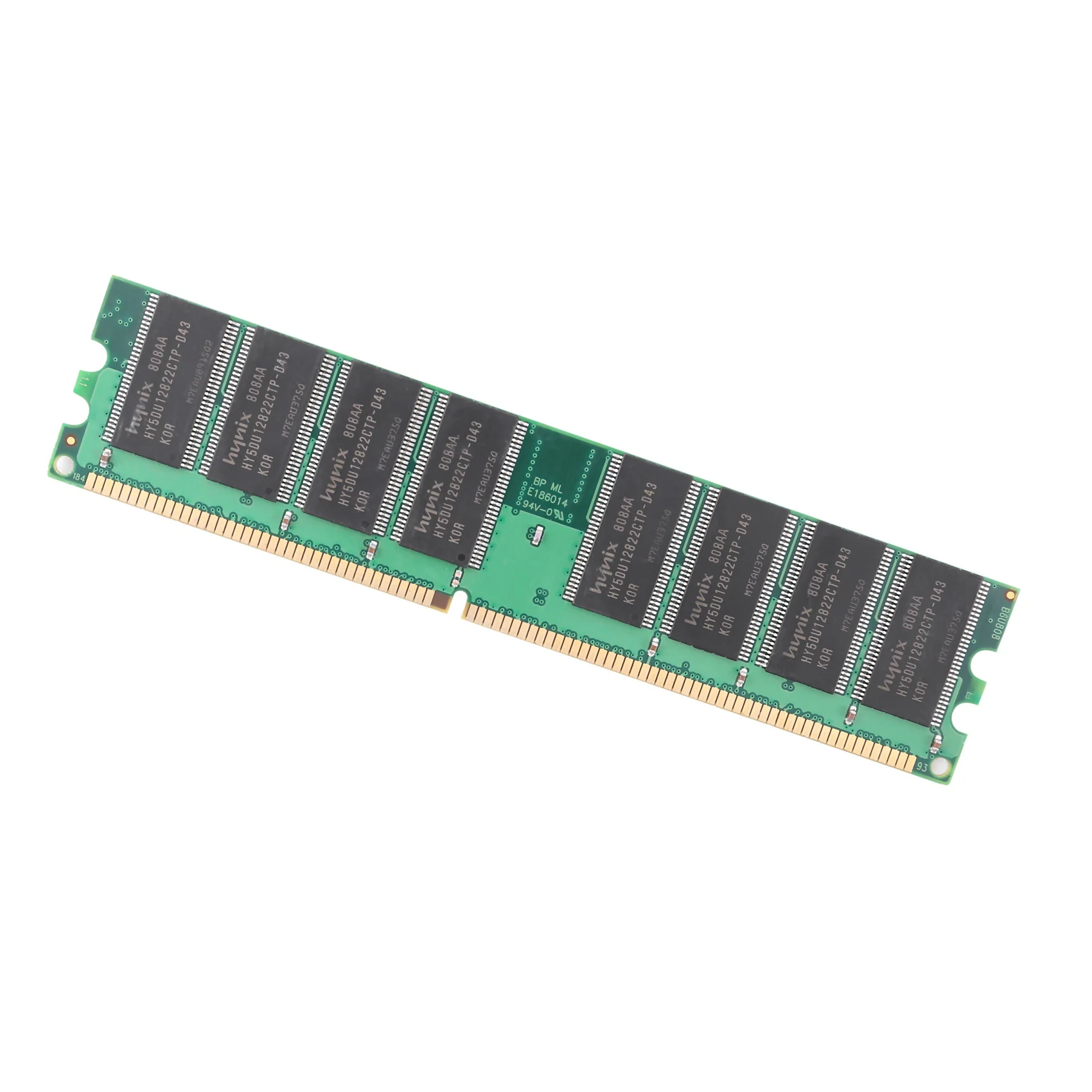 Y19A DDR 1GB PC Memory Ram DDR1 Desktop PC3200 400MHz 184 Pin Non-ECC Computer Memoria Module