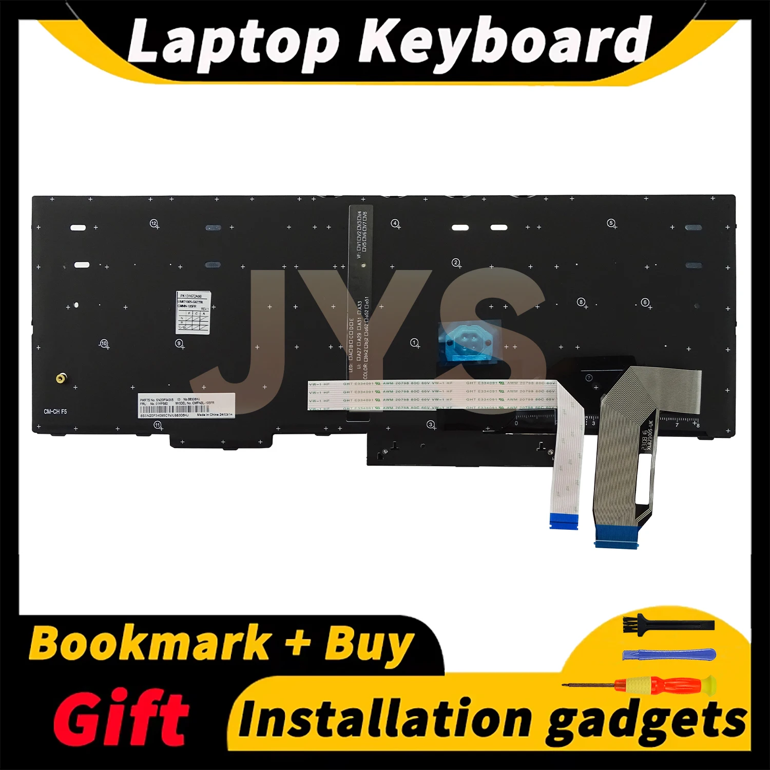 

Keyboards internal Black Norwegian layout For Lenovo ThinkPad T15 Gen1 Gen2/P15S Gen1 Gen2 laptop keyboard with backlit