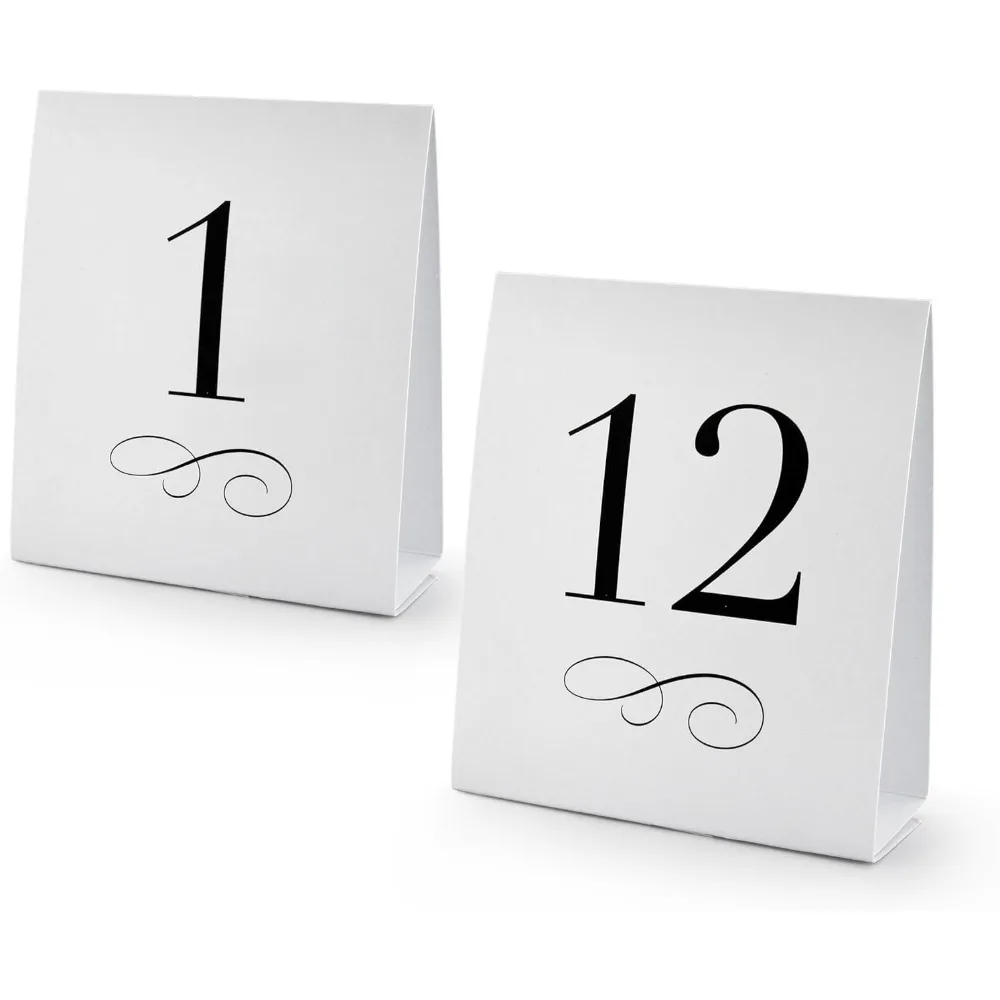 

Карточка в стиле палатки с номером стола, набор номеров от 1 до 12 лет