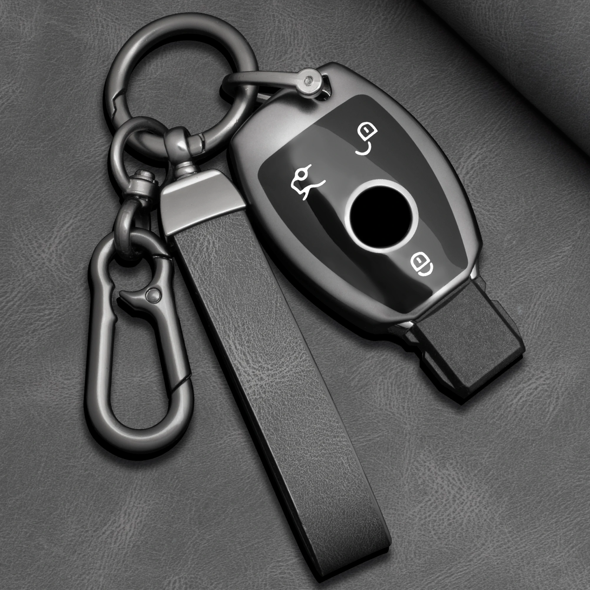 TPU Car Key Case Cover 3Buttons For Mercedes Benz A B G R Class GLA GLK W176 W204 W251 W463 Car Key Case Cover Shell Accessories