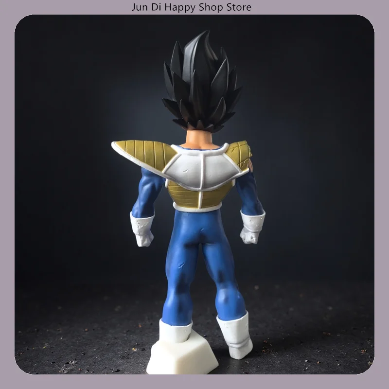 22cm Dragon Ball Battle Damaged Vegeta Standing Pose Anime Figure Model Statue Collection Decoration Ornament Toys gifts