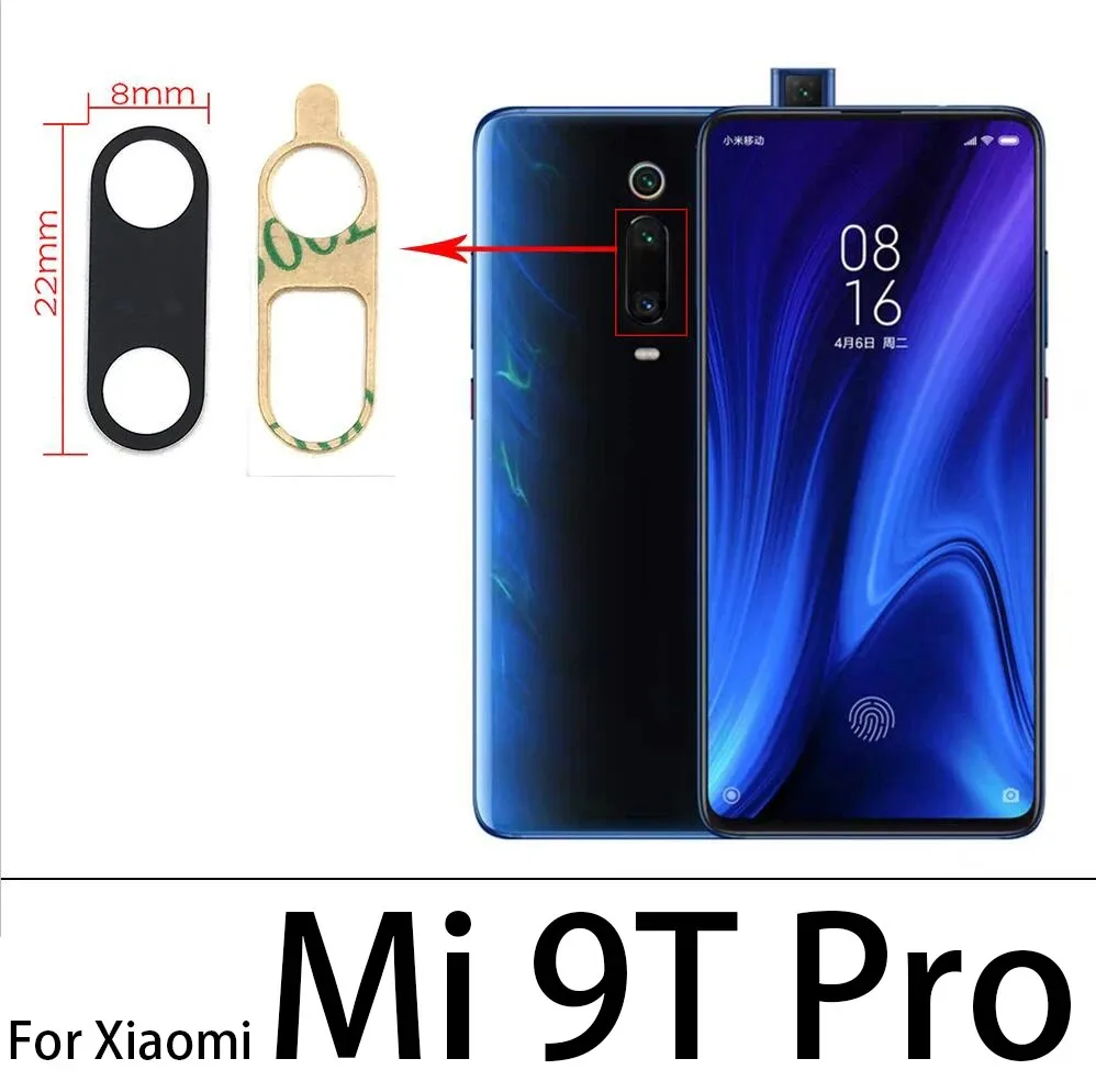 New Housing Back Rear Camera Glass Lens With Cover Frame Holder For Xiaomi Mi 9T / Mi 9T Pro / Redmi K20 / K20 Pro image 2