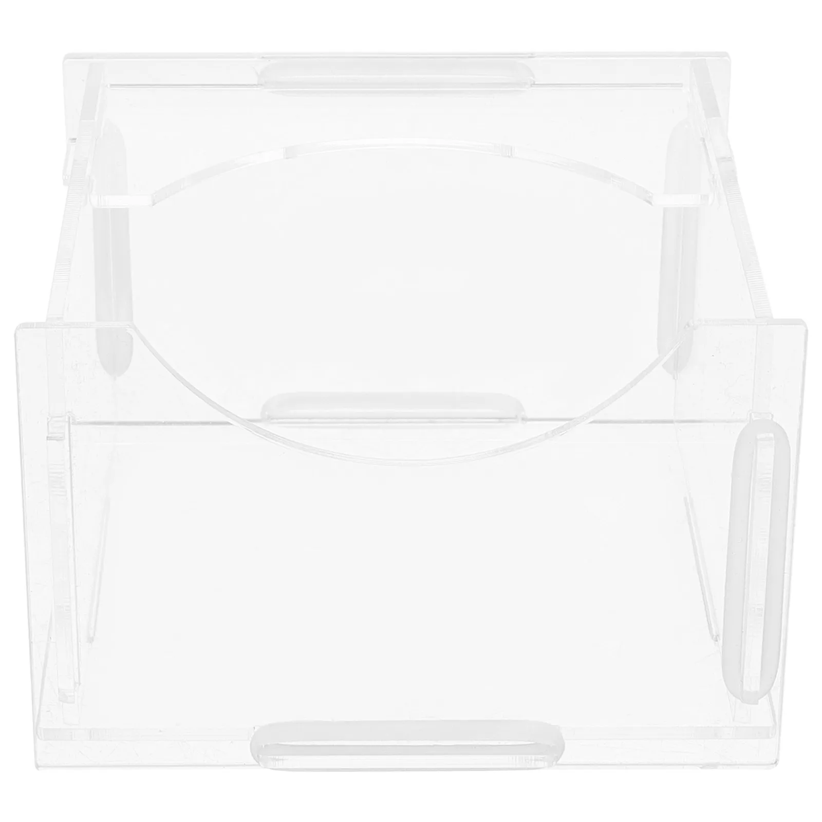 Acrylic Small Pet Food Bowl for Hamster Guinea Pig Rat Squirrel Chinchilla Compact Sturdy Easy-Clean Feeding Dish Accessories