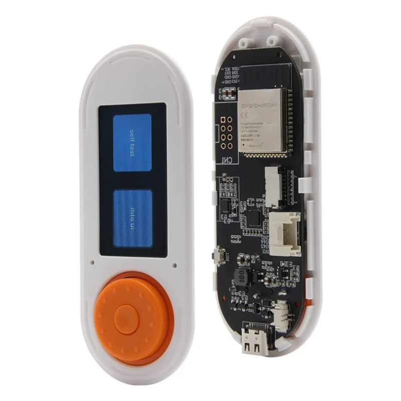 REPLA-T-Embed CC1101 Daya Rendah Ghz RF Transceiver ESP32-S3 PN532 NFC RFID I2C Modul Papan LCD Baterai 1300Mah