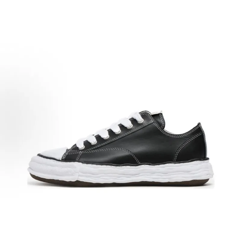 Noir dissout chaussures hommes femmes Vintage toile Casual chaussures  semelle paisse trendy Board shoes