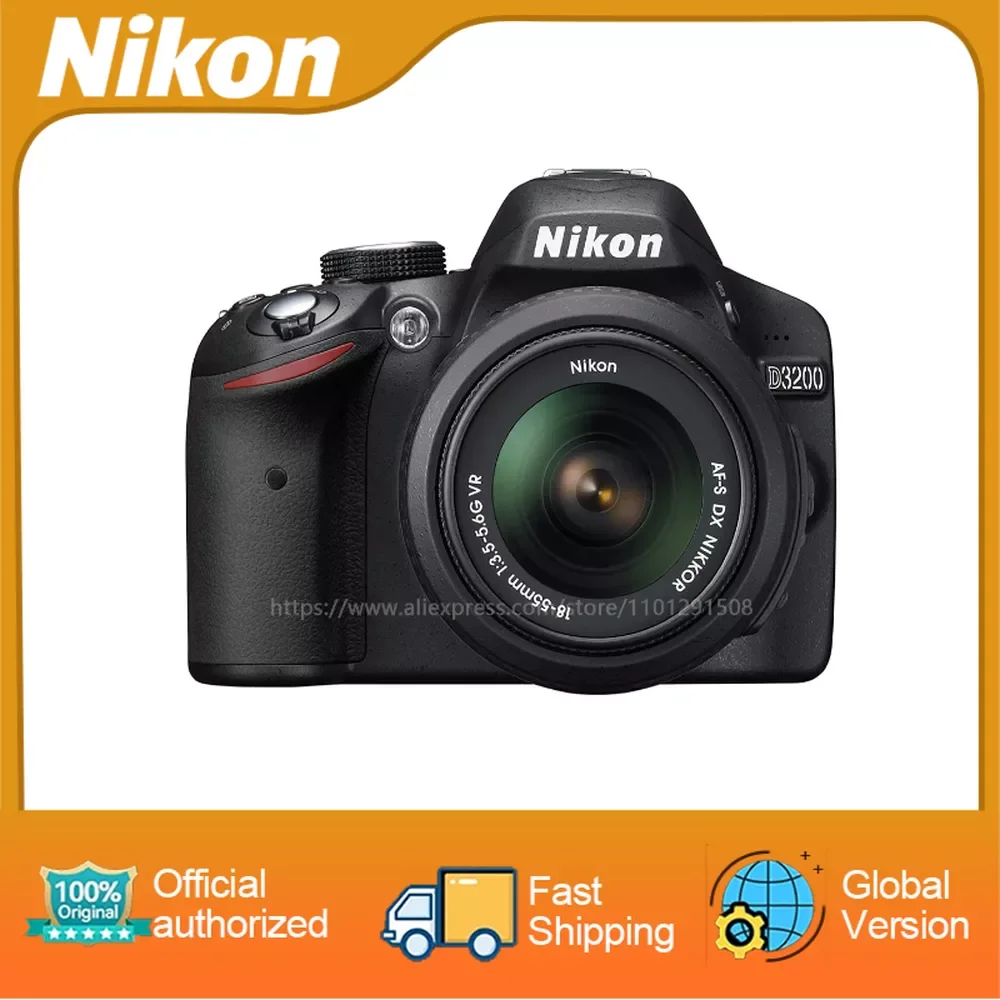 Nikon D3200 DSLR Camera with 18-55mm Lens Kit 2