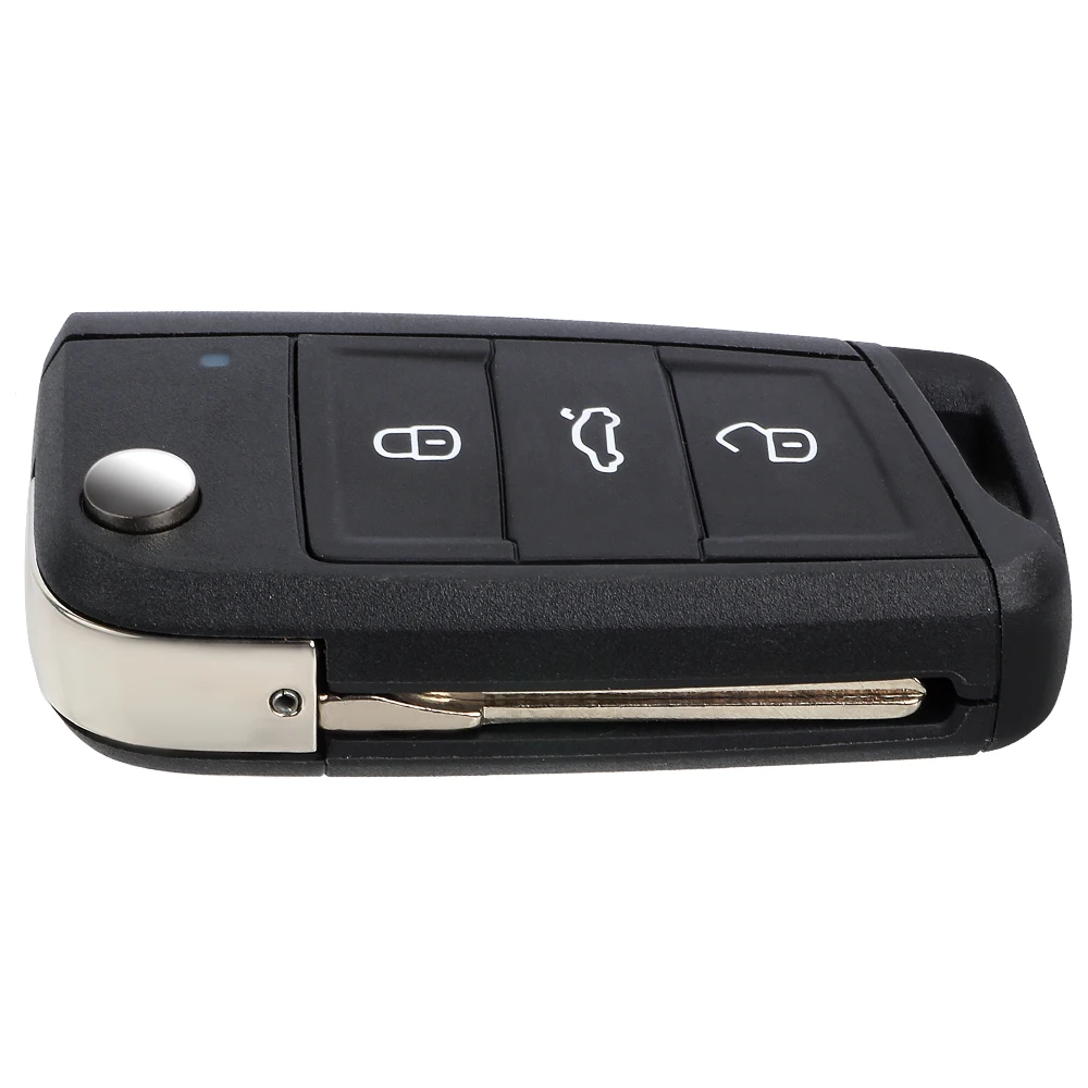 DIYKEY muslimatexmuslimb MQB 434MHz ID48 per Volkswagen VW Golf 7 per Skoda Octavia A7 portachiavi a distanza