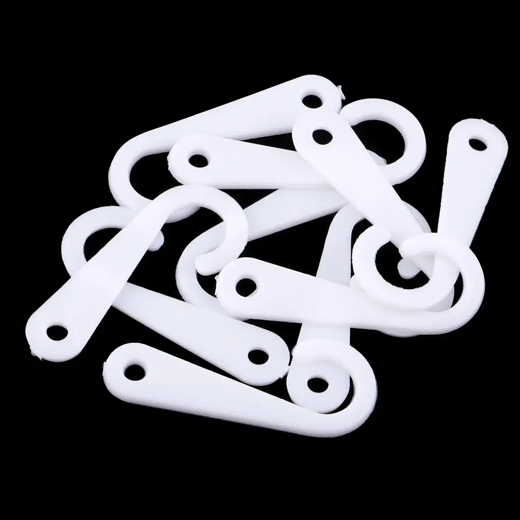 Plastic Socks Hook Set J Hooks Fasteners for Retail Display Hanger T Shirts Blouses Towels Toys Porch and Yard Sales