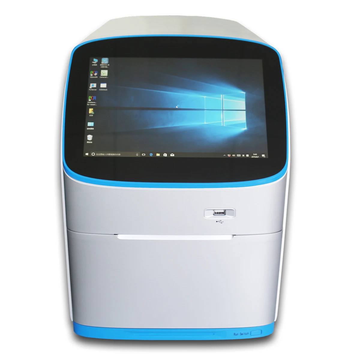 Portable 4/5/6 Channels Medical Diagnostic Rapid Test Fully Automatic DNA / RNA Real Time Pcr Test Machine