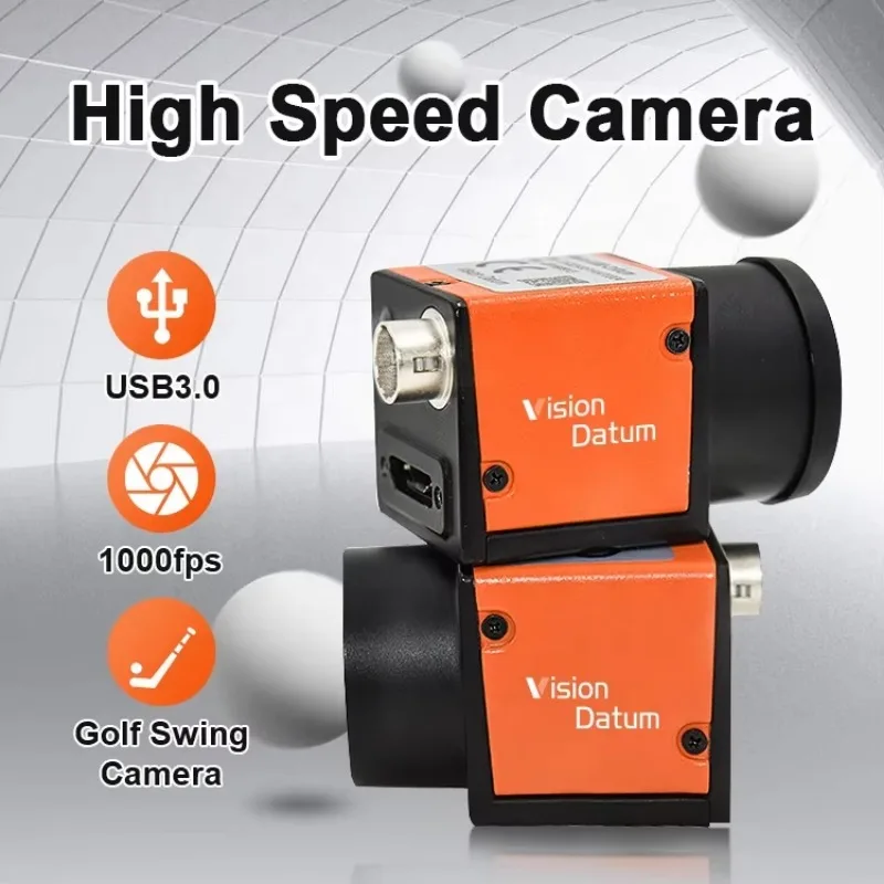 

2026High Speed Gige Camera With Global Shutter 1000 Fps 2000 Camera More Digital Camera for Sports Analysis Golf Swing Inspectio