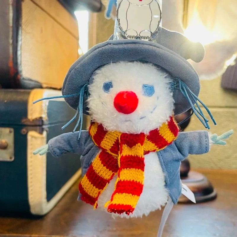 

Universal Studios Original Winter Snowman Wizard Plush Keychain - Christmas Holiday Gift & Themed Souvenir
