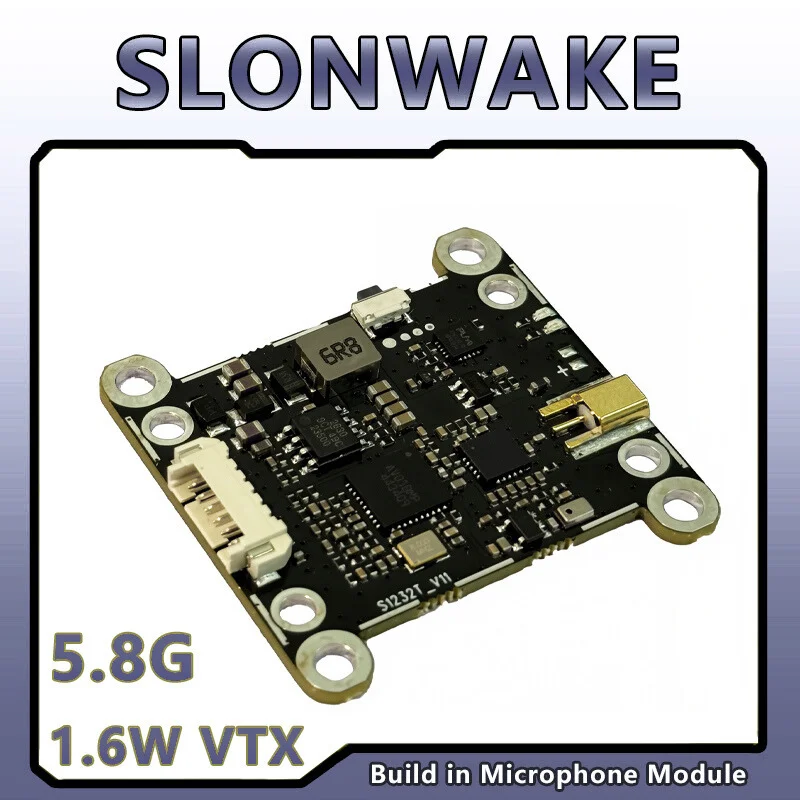 

5.8GHz 48CH FPV VTX 1.6W5.8G Image Video Transmitter 2-6S 200/500/1000/1600mW For Long Range RC FPV Drone Multicopter Quadcopter