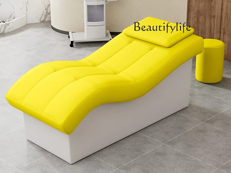 Multifunctional Face Washing Beauty Bed Beauty Salon Special Solid Wood Massage Care Manicure Physiotherapy Bed