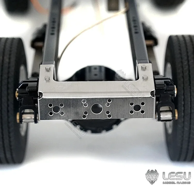 LESU Model Metal Tail Beam L-1030-B M3 For 1/14 Tamiya Tractor Dumper Tipper Outdoor Toys TH20451 Rc Accessories