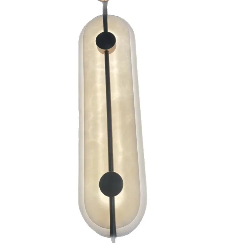 

Marble wall lamp, background wall, strip lamp, design, decoration, lamp