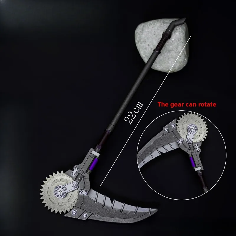 Game for Peace Game Peripheral War Scythe Shattered Blade weapons Model Cosplay Prop Toy knife Unsharpened Ornaments Gifts Boys