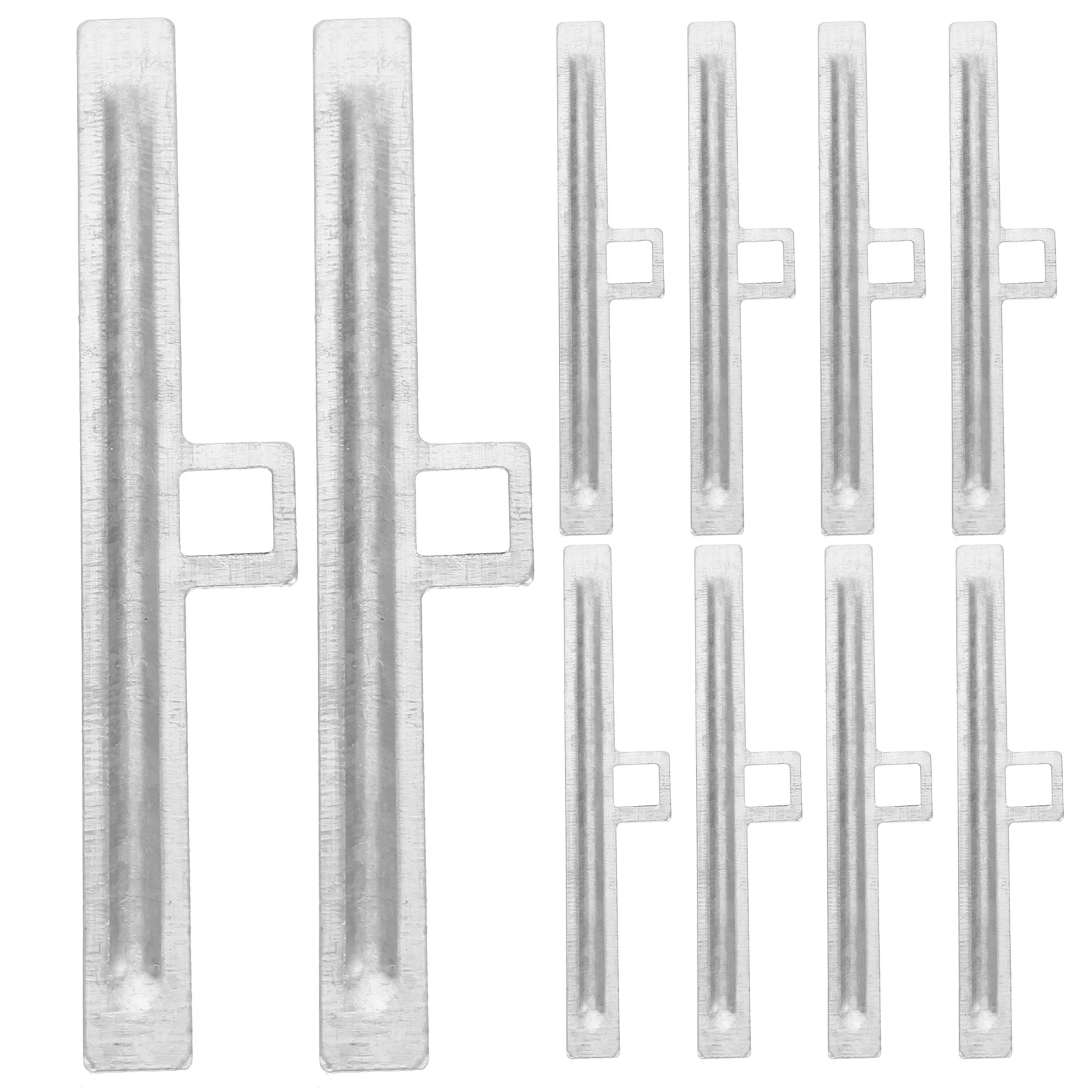 

10pcs Vertical Blind Metal Hangers Resistant Lightweight Replacement Parts For Window Blinds Repair Fixer Home