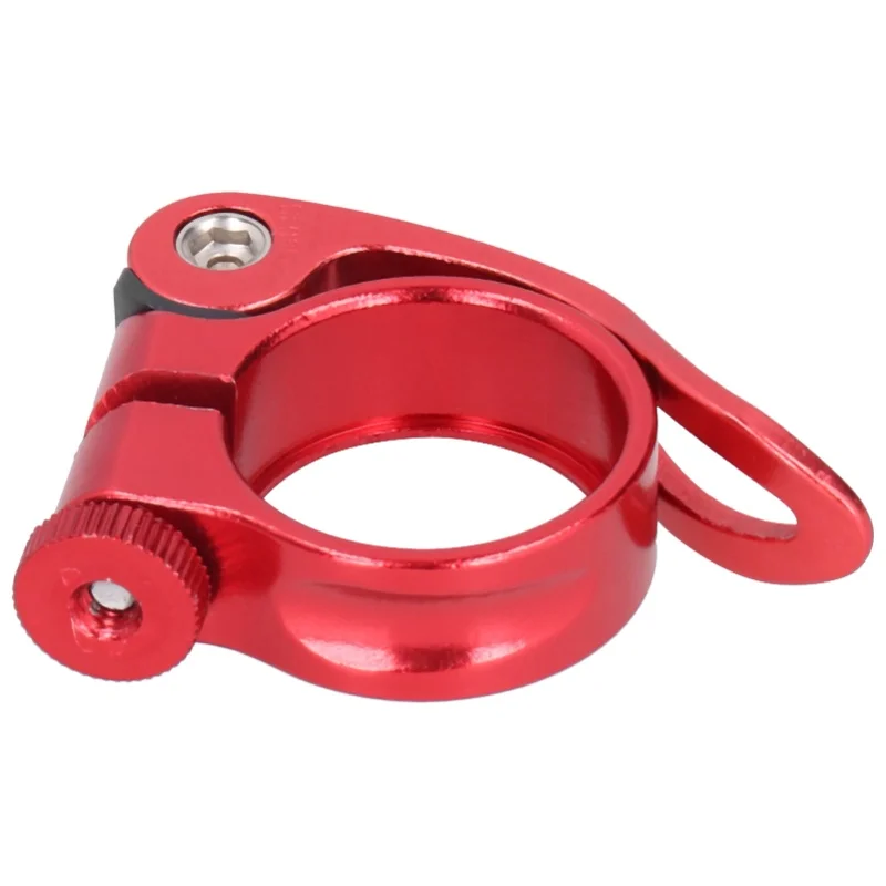 

Комплект из 2 шт. быстросъемных зажимов для велосипедного подседельного штыря 31,8 мм, для подседельного штыря 27,2 мм, красный
