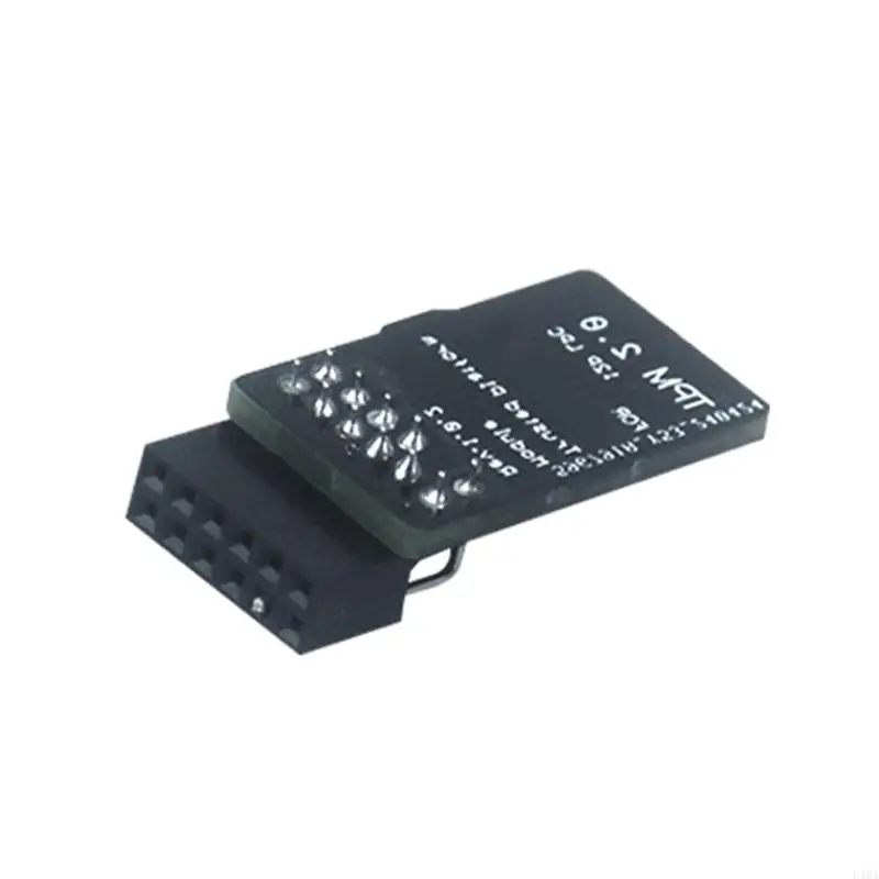 L4MA TPM 2.0 Encryption Security Module LPC 12Pin Remote Module for Motherboards