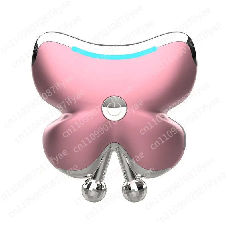 Butterfly Warm Gua Sha Instrument Metal Probe Face and Neck Gua Sha Neck Beauty Instrument SY-2000