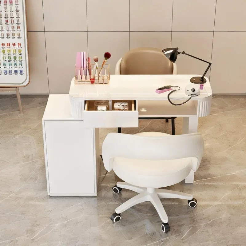 Cheap Professional Manicure Table Portable Masa Manichiura Office Nail Tech Table Salon Onicecnica Desk Beautician Tafel Nagels