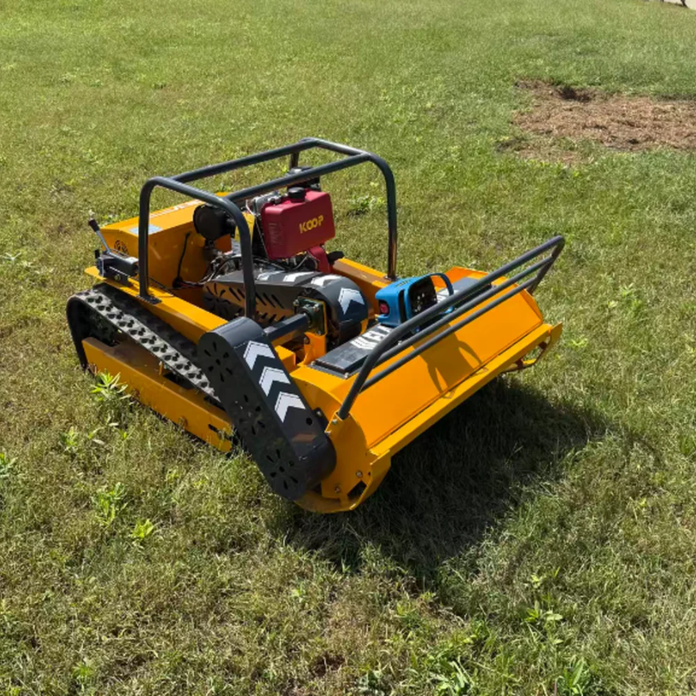 Factory Direct Industrial 18HP RC Flail Mower EPA CE Certified Zero-Turn Petrol for Weed Brush Clearing Lawn Garden Equipment