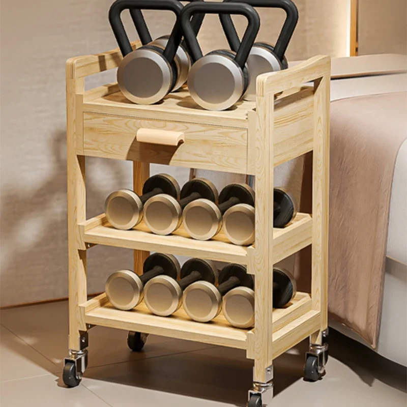 عربة لجماليات تصفيف الشعر تحميل عربة مساعدة صالون تجميل عربات التجميل المهنية الأثاث Carrelli #6