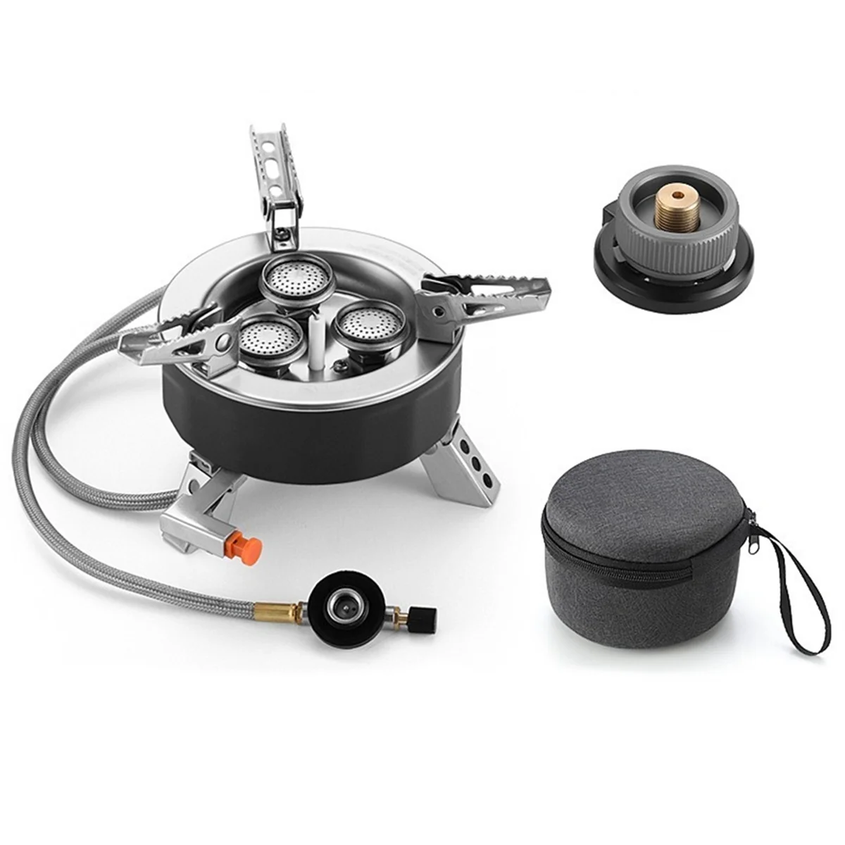 【New User-Coupon!】Single Burner, CB Tank, Camping Gas Stove Burner, Camping, Regulating Stove, One-Piece Cassette Stove