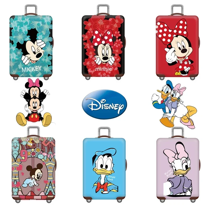 

Disney cartoon Minnie Luggage Protection, travel accessories, suitcase Fit 18-32 Inch Luggage