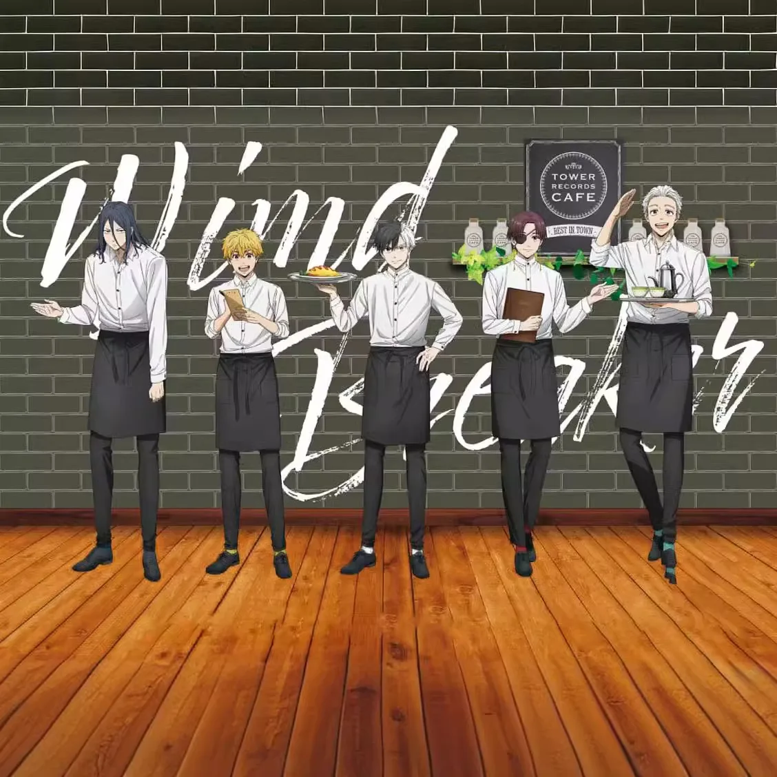 Wind Breaker Sakurayo Ume Miyako Su Fang Sunfly Sugita Kyotaro Cosplay Perücke