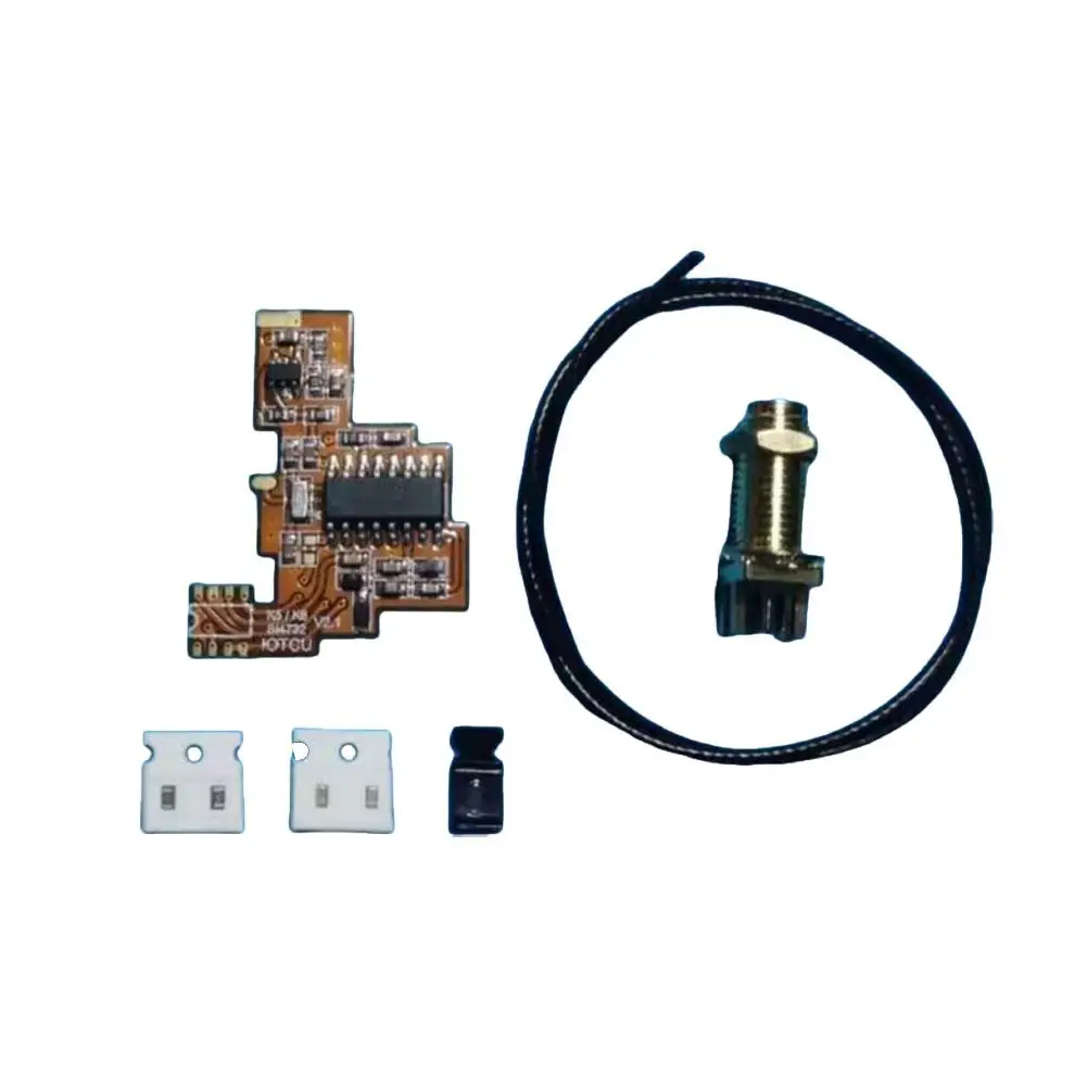 AMPLIFICADOR DE POTENCIA para Quansheng K5/ Quansheng K6 UHF RF con SI4732 placa blanda FPC modificada HF antena única alimentador de antena Dual