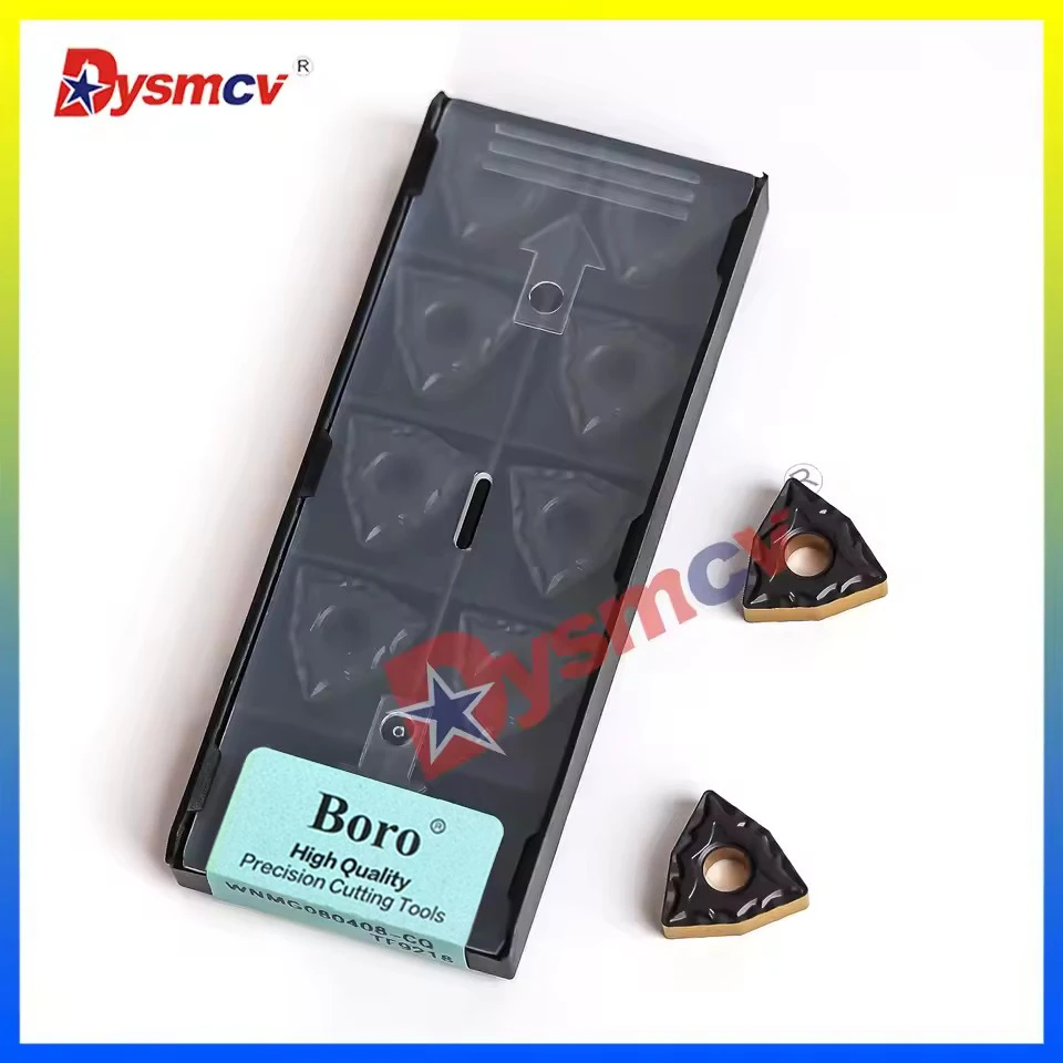 

DESKAR CNC Lathe Tools Two Color Turning Inserts TNMG CNMG WNMG VNMG TF9218 Series Carbide Blade Contain TM CQ HQ CM Groove Type