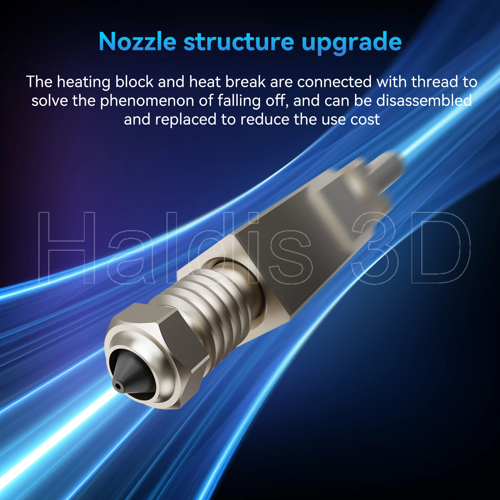 Hochgeschwindigkeits-Druckkopf-Upgrade TZ V6 3.0 Hotend-Kit für Ender 3/3 PRO VORON 2.4 Hi-End-Extruder J-Kopf für Prusa Ender 3 V2/CR10 – Detail 4