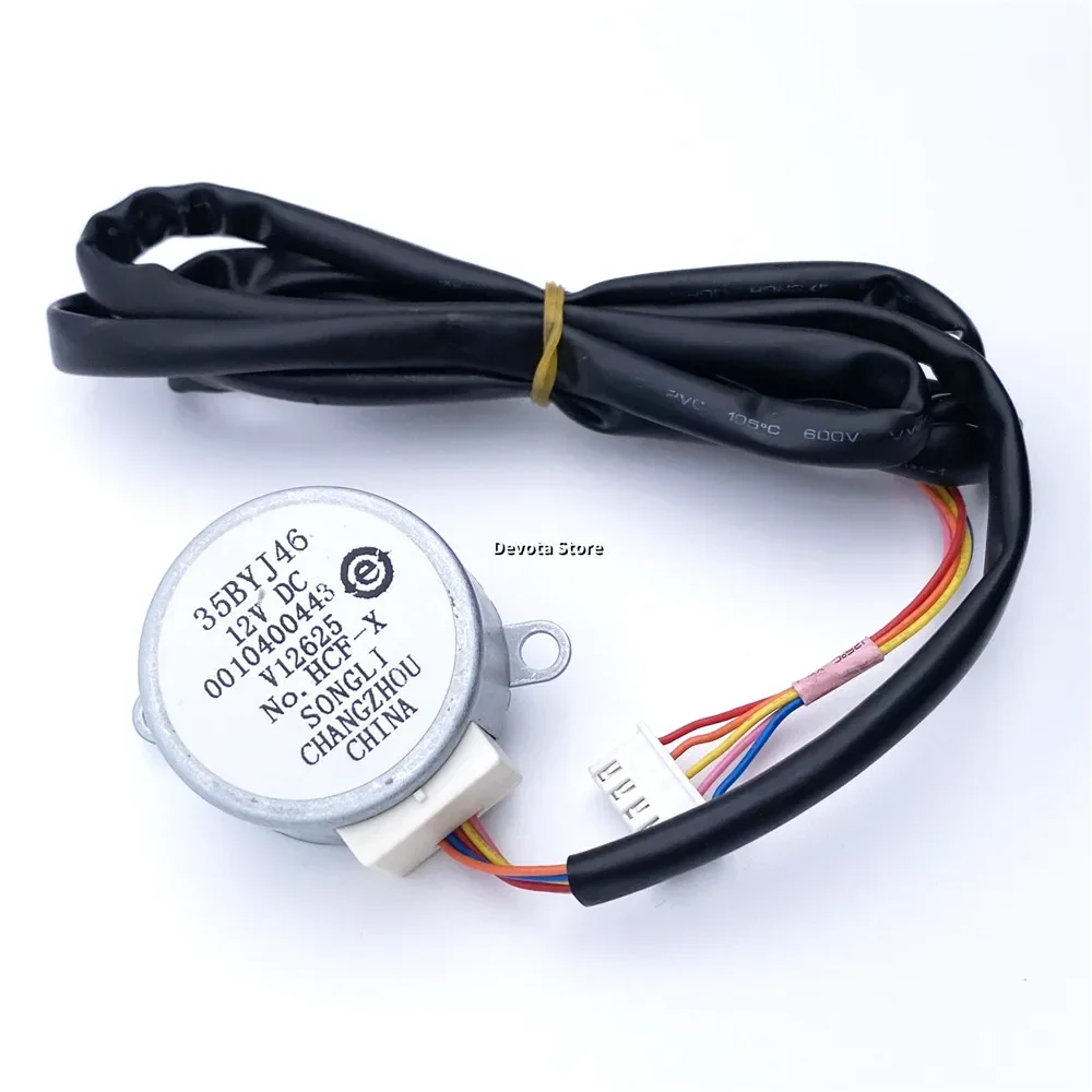 

35BYJ46 12V DC Air Conditioner swing flap Synchronous Step Ventilation motor 0010400443