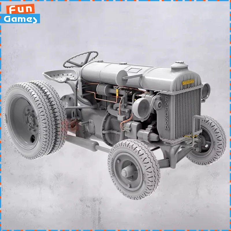 

Miniart 38102 1/35 Industrial Tractor Standard N 1936/38 Model Kit Highly Detailed Vehicle Static Collection For Fans Gifts