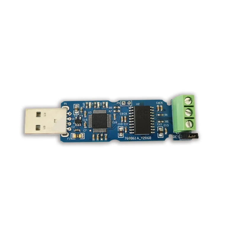 M18K-CANable USB Ke Modul Konverter CAN Canbus Debugger Analyzer Adaptor CANdleLight ADM3053 Versi Terisolasi CANABLE PRO