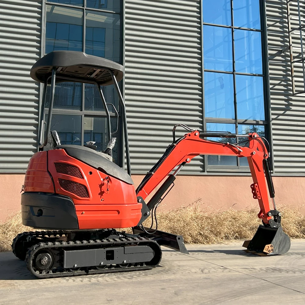 YG Cheap 1.8Ton 1.5Ton New Excavator Small Digger 1Ton 2Ton Excavator Mini