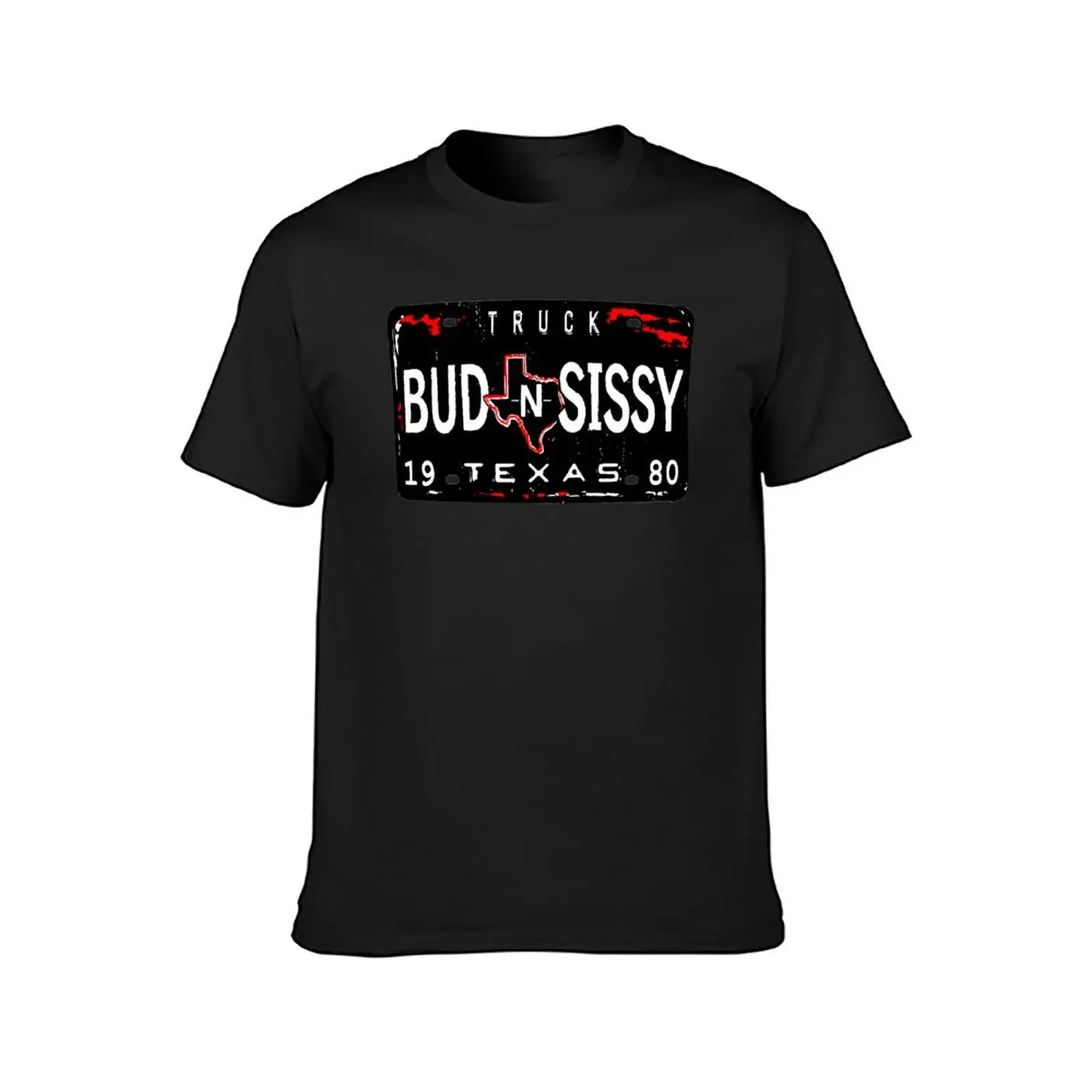 Bud Sissy Plates T-Shirt cute tops sports fans for a boy plus sizes T-shirts for men cotton