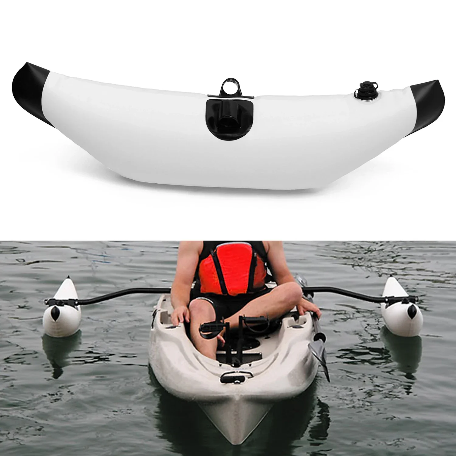 Surfing Equipment Inflatable Outrigger Kayak Stabilizer System Fishing Boat Stand-Up Float